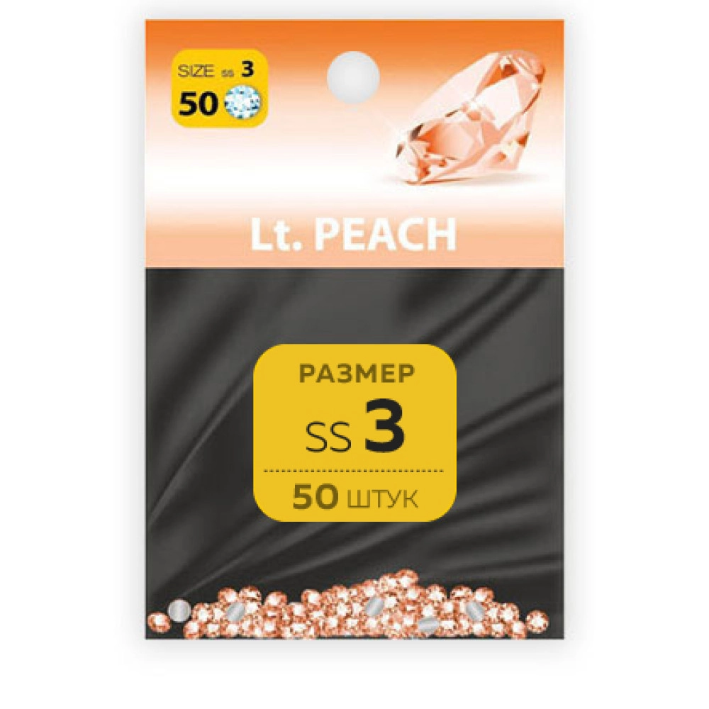 Milv, Стразы Lt. Peach 3